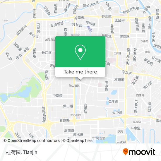 桂荷园 map