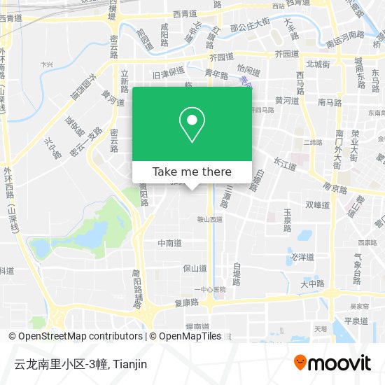 云龙南里小区-3幢 map