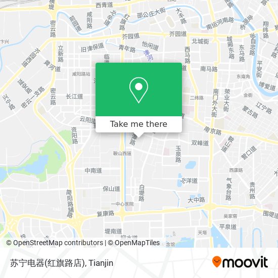 苏宁电器(红旗路店) map