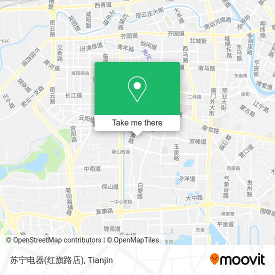 苏宁电器(红旗路店) map