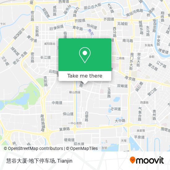 慧谷大厦-地下停车场 map