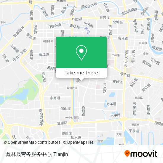 鑫林晟劳务服务中心 map