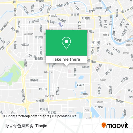 骨香骨色麻辣烫 map
