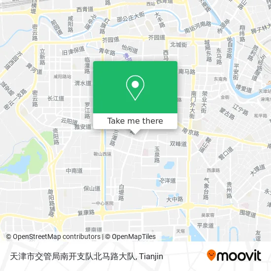 天津市交管局南开支队北马路大队 map