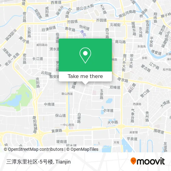 三潭东里社区-5号楼 map