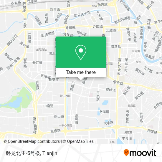 卧龙北里-5号楼 map