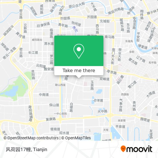 风荷园17幢 map