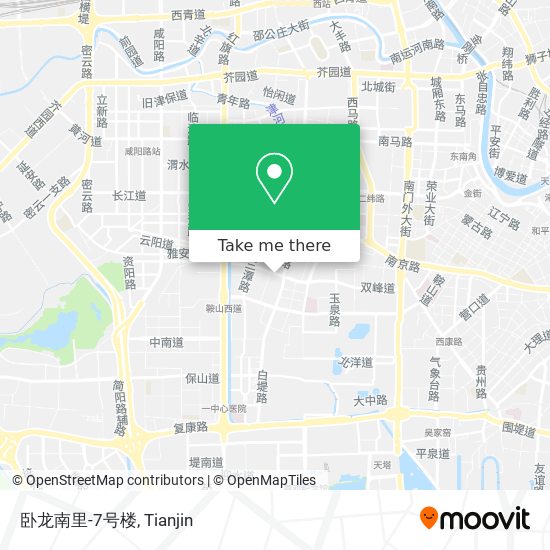 卧龙南里-7号楼 map