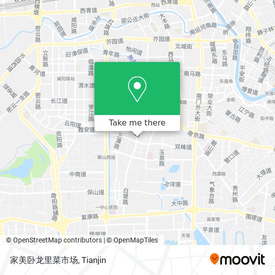 家美卧龙里菜市场 map
