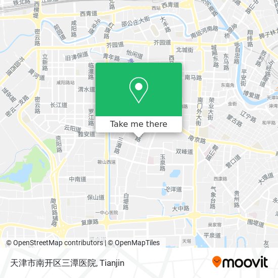 天津市南开区三潭医院 map