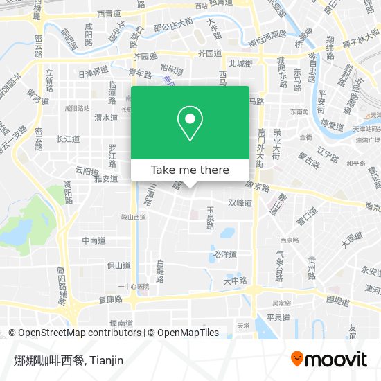 娜娜咖啡西餐 map