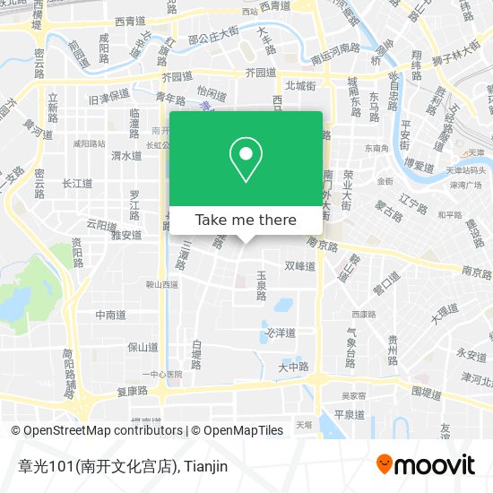 章光101(南开文化宫店) map