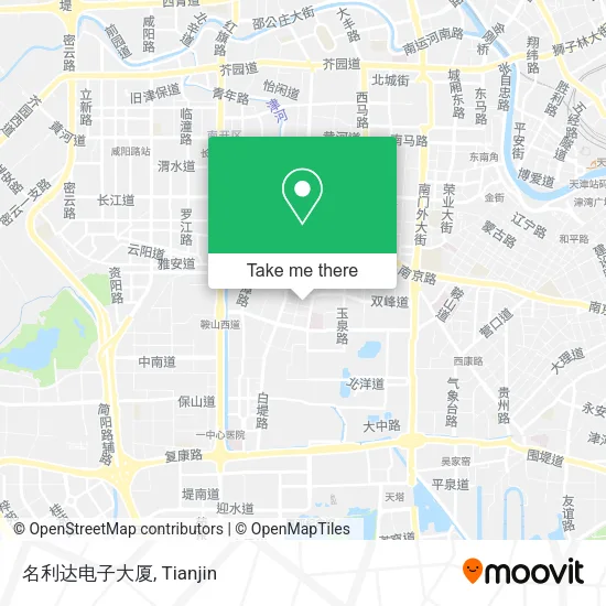 名利达电子大厦 map