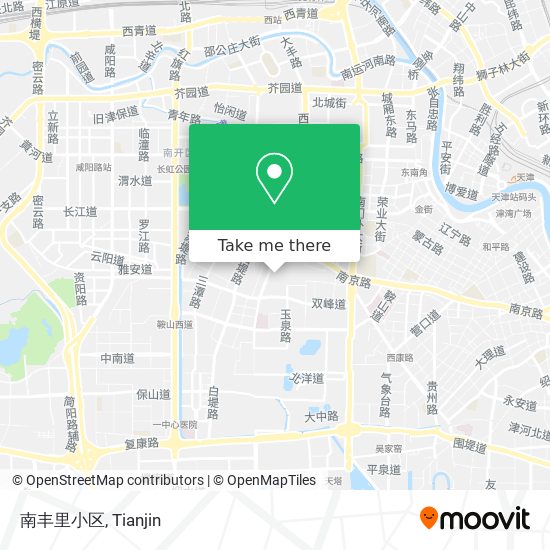 南丰里小区 map