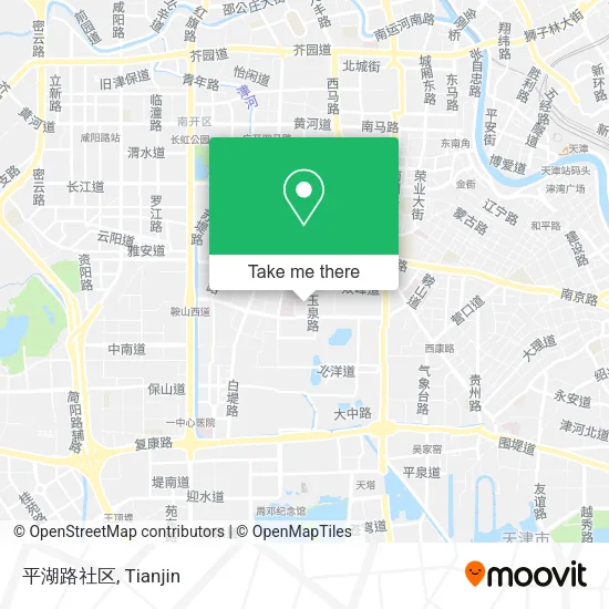 平湖路社区 map