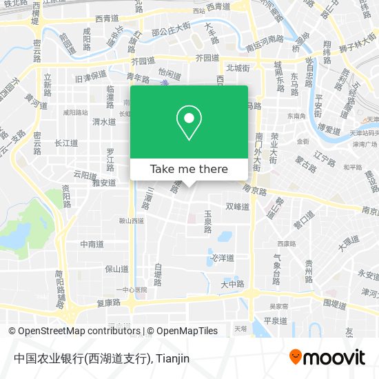 中国农业银行(西湖道支行) map