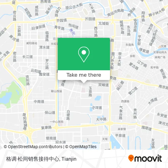 格调·松间销售接待中心 map