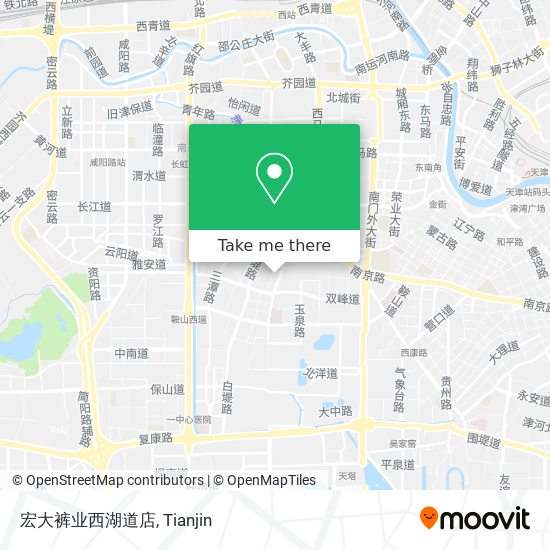 宏大裤业西湖道店 map