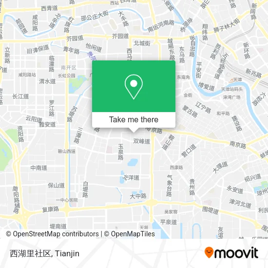 西湖里社区 map