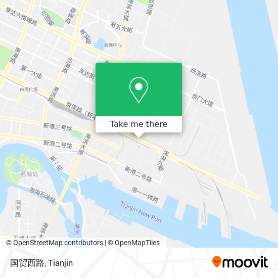 国贸西路 map