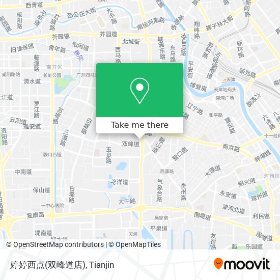 婷婷西点(双峰道店) map
