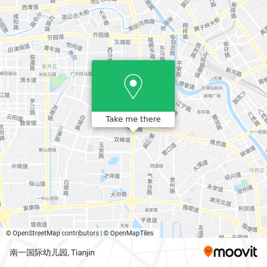 南一国际幼儿园 map