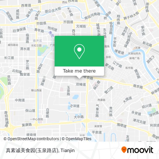 真素诚美食园(玉泉路店) map