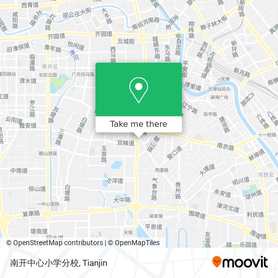 南开中心小学分校 map