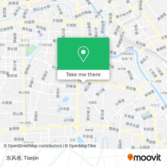 东风巷 map