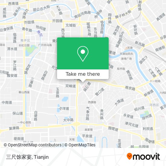 三尺馀家宴 map