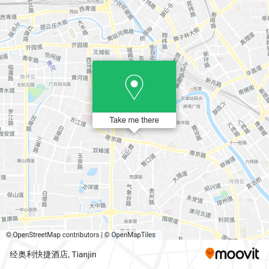 经奥利快捷酒店 map