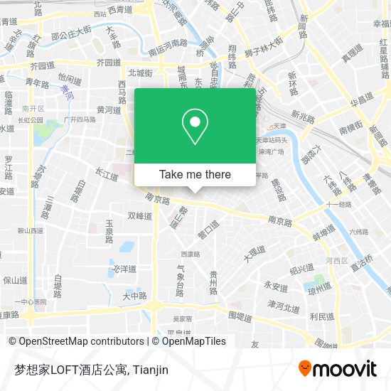 梦想家LOFT酒店公寓 map
