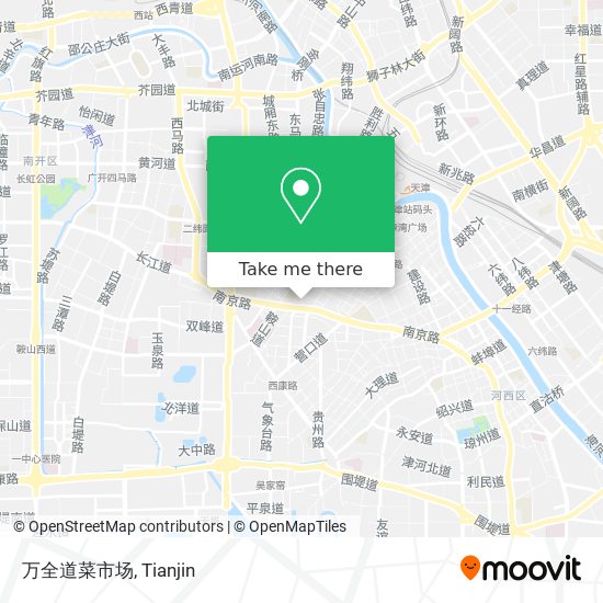 万全道菜市场 map