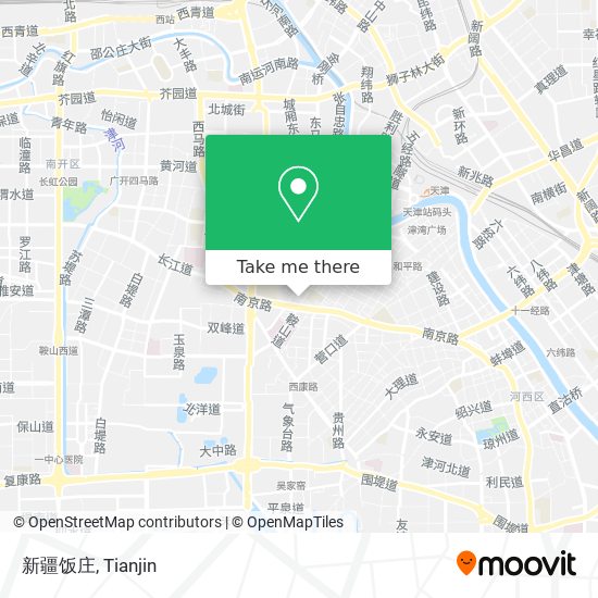 新疆饭庄 map
