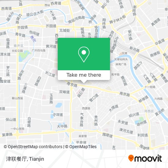津联餐厅 map