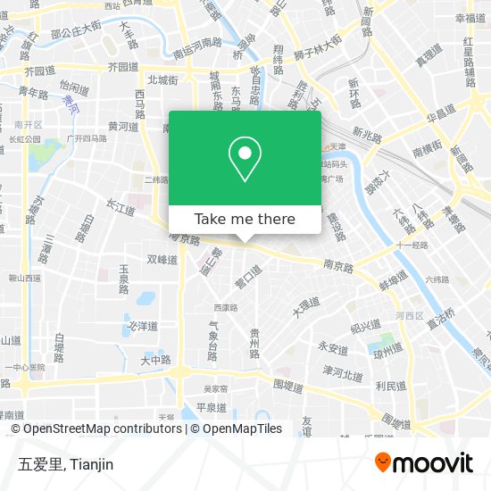 五爱里 map