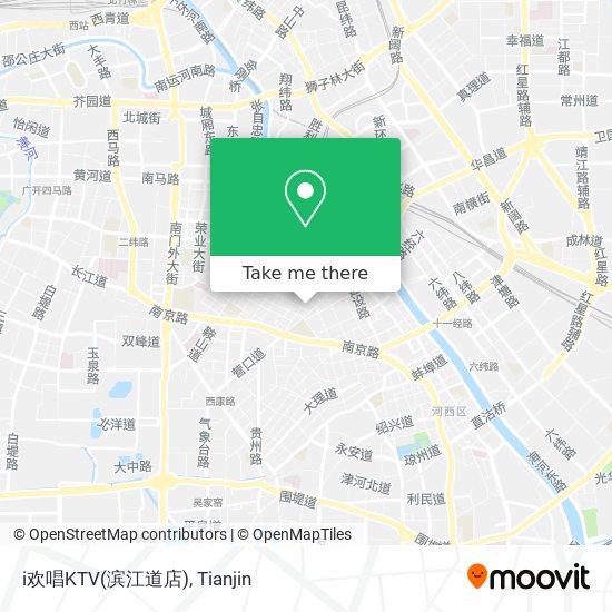 i欢唱KTV(滨江道店) map