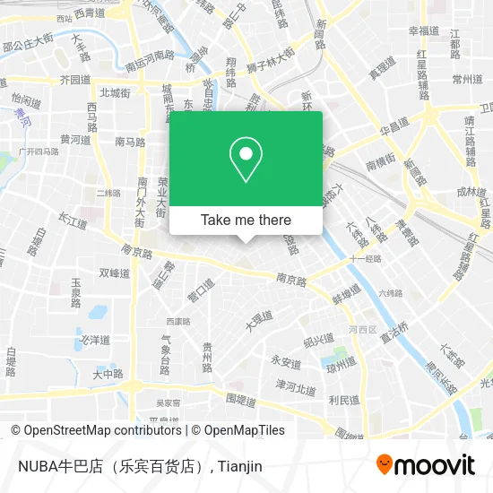NUBA牛巴店（乐宾百货店） map