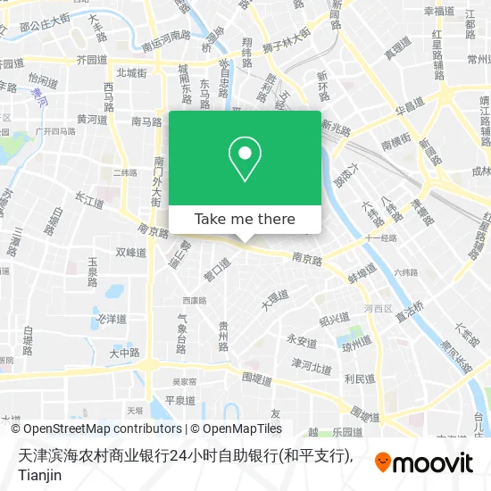 天津滨海农村商业银行24小时自助银行(和平支行) map
