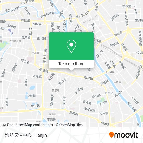 海航天津中心 map