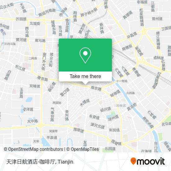 天津日航酒店-咖啡厅 map