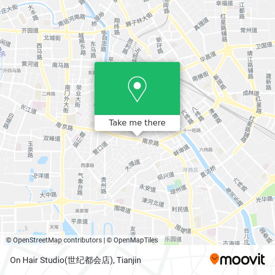 On Hair Studio(世纪都会店) map