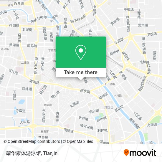 耀华康体游泳馆 map