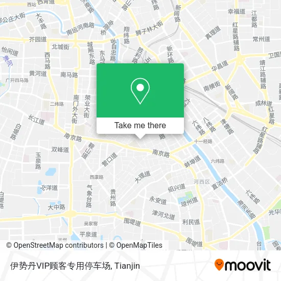 伊势丹VIP顾客专用停车场 map