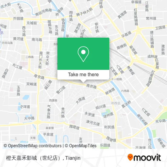 橙天嘉禾影城（世纪店） map