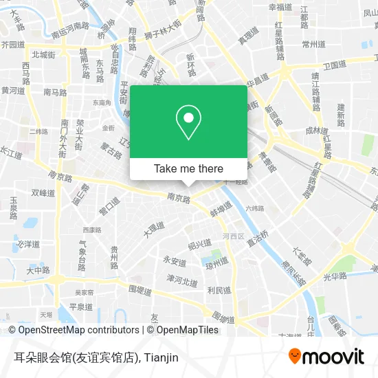 耳朵眼会馆(友谊宾馆店) map