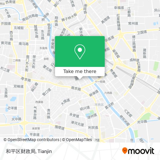 和平区财政局 map