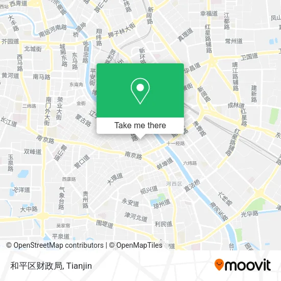 和平区财政局 map