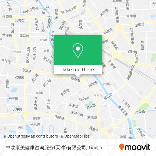中欧康美健康咨询服务(天津)有限公司 map