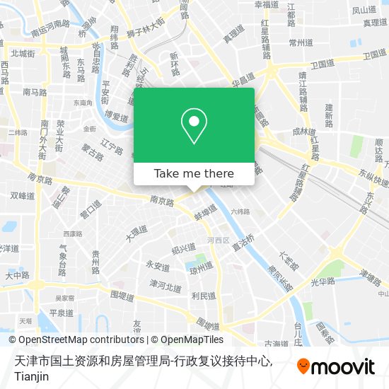 天津市国土资源和房屋管理局-行政复议接待中心 map